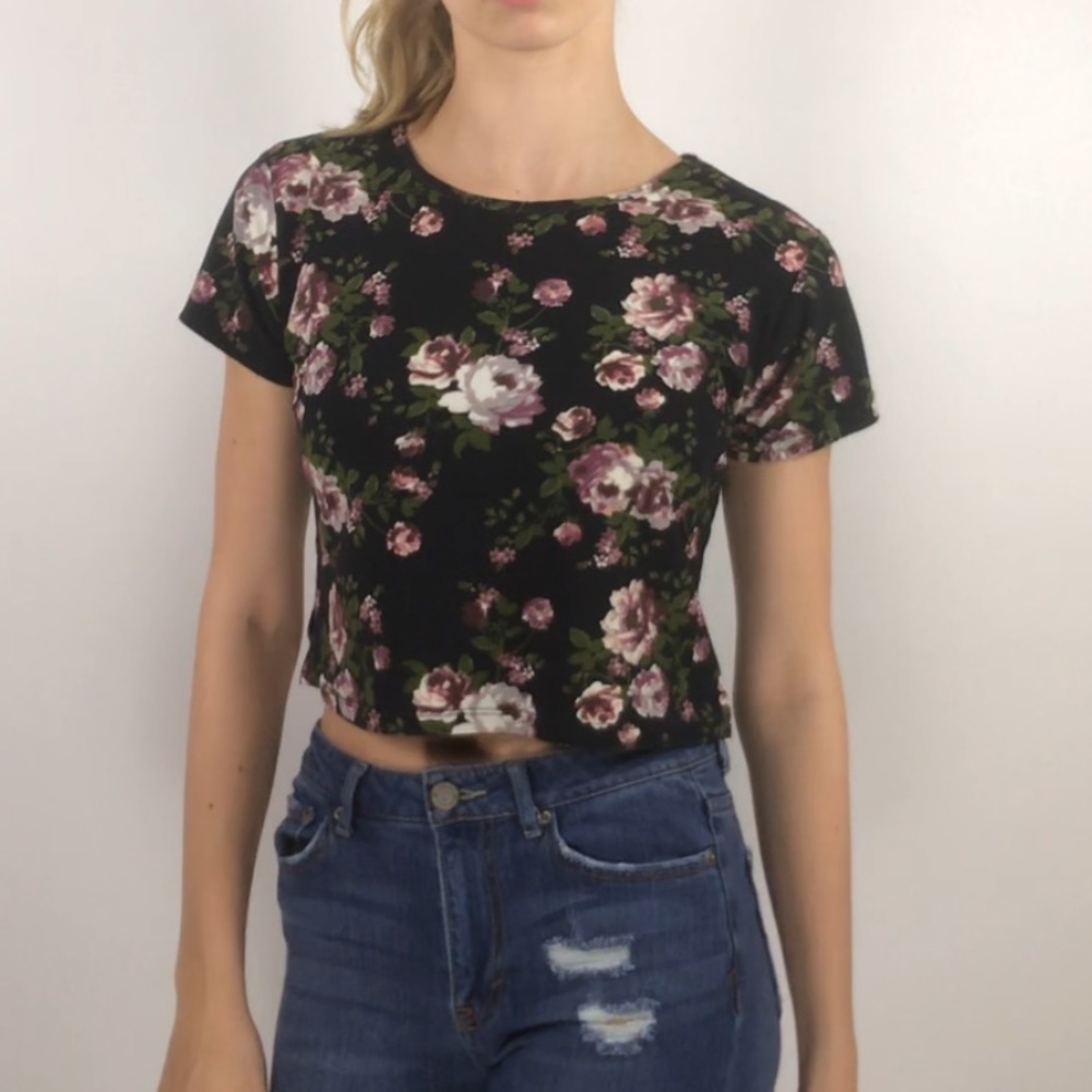 rue 21 flower shirt
